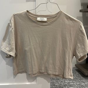 Cropped tee